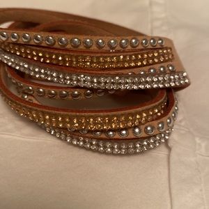 Bling swirl bracelet